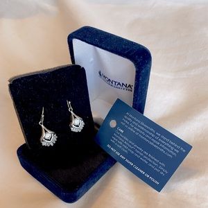 Montana Silversmith Silver teardrop earrings